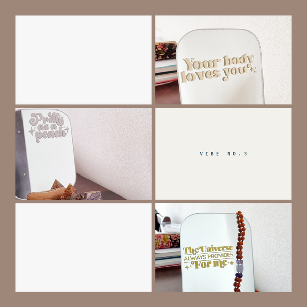 Mirror Mottos - Vinyl Decals